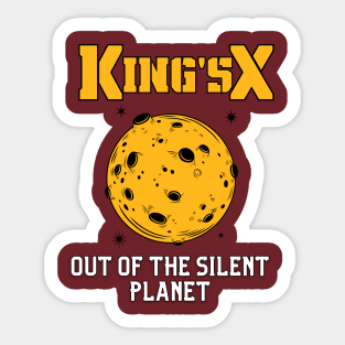 Out of the silent planet Sticker